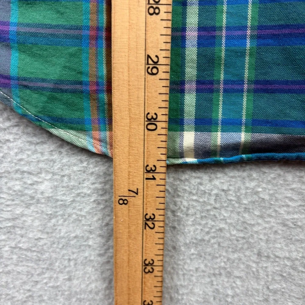 Polo Ralph Lauren Shirt Mens Medium Multicolor Plaid Oxford Workshirt NWT